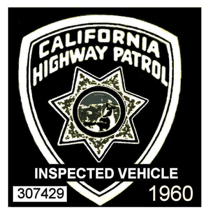 196768 Florida Inspection sticker 20.00 Bob Hoyts Classic