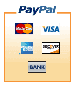 We accept Paypal!