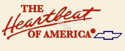 Chevrolet Heartbeat of America LARGE - Click Image to Close
