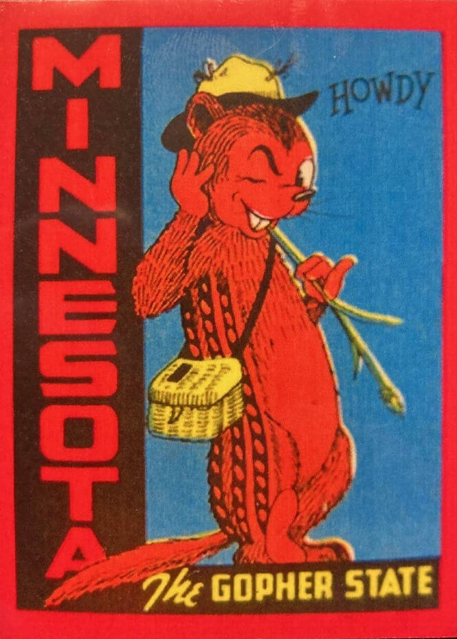 (image for) 1958 Minnesota Centenial sticker